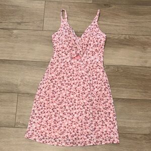 Blue Rain Floral Pink Summer Dress size xsmall